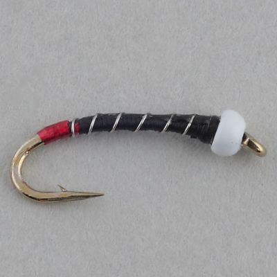 CONE RED BUTT UT Black CHIRONOMID Silver Rib thumbnail