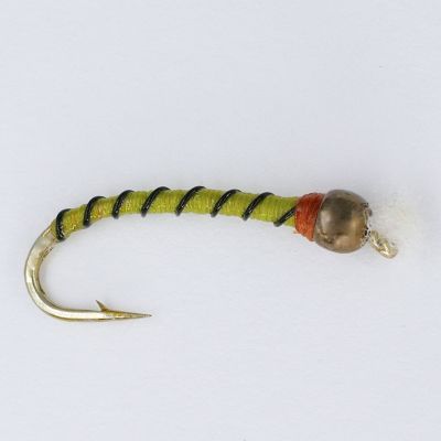 TW UT LT OLIVE CHIRONOMID Black Wire Rib thumbnail